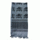 Red Rock Outdoor Gear Shemagh Head Wrap - Skull w/ Crossbones Blue/Black, One-Size 70-29