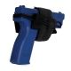 Red Rock Outdoor Gear Universal IWB Appendix Holsters, Glock 17/Beretta 92/1911, Black, 82-024BLK