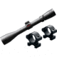Redfield Revolution 3-9x40mm Short Action Rifle Scope,Matte,Black,4 Plex Reticle w/Rifleman Rings 119741