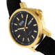 Reign Helios Automatic Leather-Band Watch w/Day/Date, Gold/Black, One Size, REIRN5706