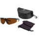 Revision Critical Shooting Glasses, Black Frame, Black Lens, Regular, 4-0152-0057