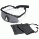 Revision Sawfly Eyeshields Basic Kit - Solar Lens, Regular Black Frame 400760612 