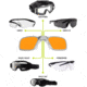 Revision Rx Carrier Laser Optical Lens Carrier Kits, Lens GI-19, Frame Gray, 4-0439-9107