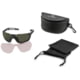 Revision Slingshot Ballistic Two Lenses Sunglasses, Black Frame/Verso/Umbra Lenses, 4-0759-0005
