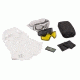 Revision Snowhawk Deluxe Goggle System w/  Clear, Solar, Yellow High-Contrast Lenses, White Frame, 4-0100-0005