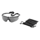 Revision Stingerhawk Eyewear Basic Kit, Solar Lens, Black Frame, Regular, 4-0152-0004