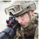 Revision Stingerhawk Eyewear Military Kit, Clear/Solar Lens, Black Frame, Large, 4-0152-0044