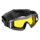 Revision Wolfspider Goggle Deluxe Kit, Clear/Solar Yellow Lens, Black Frame, 4-0307-0235