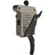 RISE Armament Reliant Pro Rem 700 Drop-In Trigger With Bolt Release, Curved Blade, FDE/Black, RA-735-C-BC