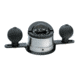 Ritchie B-200P Navigator Steel Boat Compass - Binnacle Mount - Stainless Steel/Black 36546
