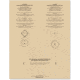 Rite in the Rain 25 Meter Zeroing Paper Target, MOA, 100 Sheets, Tan RR 9126