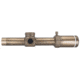 Riton Optics 3 Tactix 1-8x24mm Rifle Scope, 30mm Tube, Second Focal Plane, OT Illuminated, MOA, FDE, 3T18ASIFDE23