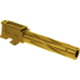 Rival Arms Glock 19 Gen 3/4 Precision Drop-in Barrel, Gold, RA-RA20G201E