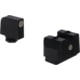 Rival Arms Inline Tritium Night Sights MOS Height, White Front Sight Color, Black, RA-RA4B231G