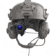 RIX RNV-14 1x25mm Night Vision Monocula rwith White Tubes 1800 FOM, Black, Small, RNV14W18