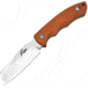 Roper Knives Razor Fixed Blade Orange Knife, 3 satin finish 1065 carbon steel blade, Orange G10 handle, RP023H