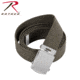 Rothco 44 Inch Military Web Belts, Chrome, Olive Drab, 4177-Chrome-OliveDrab