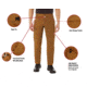 Rothco Active Flex Canvas Work Pant, Work Brown, 30, 62081-WorkBrown-30Wx30L