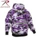 Rothco Camo Pullover Hooded Sweatshirt, Ultra Violet Camo, 2XL, 4791-UltraVioletCamo-2XL