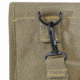 Rothco Canvas Map Case Shoulder Bag w/ Military Stencil, 12in x 8 1/2in x 4 1/2in, 57960