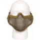 Rothco Carbon Steel Half Face Mask, Coyote Brown, 85770-CoyoteBrown