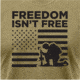 Rothco Freedom Isn't Free T-Shirt, Coyote Brown, Large, 10891-CoyoteBrown-L