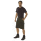 Rothco Colored Camo BDU Shorts - Mens, M, Camo, 12040-MidnightWoodlandCamo-M