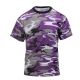 Rothco Colored Camo T-Shirt - Men's, Ultra Violet Camo, Medium, 60176-UltraVioletCamo-M