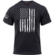 Rothco Distressed US Flag T-Shirt - Men's, Black, 3XL, 2903-Black-3XL