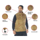Rothco E.C.W.C.S. Fleece Vest, Coyote Brown, Medium, 613902039896
