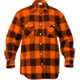 Rothco Extra Heavyweight Buffalo Plaid Flannel Shirt - Mens, Orange Plaid, Medium, 4672-OrangePlaid-M