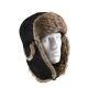 Rothco Fur Flyer's Hat, Black, 7 1/4, 9870-Black-714