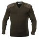 Open Box, Dealer Demo, Rothco G.I. Style Acrylic V-Neck Sweater, Olive Drab, XL, 6345-OliveDrab-XL