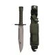 Rothco G.I. Type M-9 Bayonet W/ Sheath, Olive Drab, 2134-OliveDrab