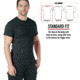 Rothco Heavyweight T-Shirt 5014, Black, M, 50175-Black-M