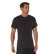 Rothco Military Heavyweight T-Shirt, Black, L, 50175-Black-L