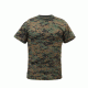 Rothco Kids Digital Camo T-Shirt, Woodland Digital Camo, Extra Small, 6396-WoodlandDigitalCamo-XS