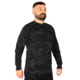 Rothco Long Sleeve Henley T-Shirt - Mens, Midnight Black Camo, Small, 21040-MidnightBlackCamo-S