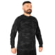 Rothco Long Sleeve Henley T-Shirt - Men's, Midnight Black Camo, 3XL, 21042-MidnightBlackCamo-3XL