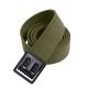 Rothco Military Web Belts w/ Open Face Buckle, Olive Drab, 44, 4290-Black-OliveDrab-44Inches