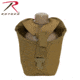 Rothco MOLLE Compatible 1 Quart Canteen Cover, Coyote Brown, 40111-CoyoteBrown