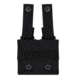 Rothco Molle Double Pistol Mag Pouch With Insert, Black, 51001-Black