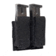 Rothco Molle Double Pistol Mag Pouch With Insert, Black, 51001-Black