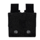 Rothco Molle Double Pistol Mag Pouch With Insert, Black, 51001-Black