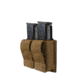 Rothco Molle Double Pistol Mag Pouch With Insert, Coyote Brown, 51001-CoyoteBrown