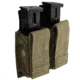 Rothco Molle Double Pistol Mag Pouch With Insert, MultiCam, 51018-MultiCam