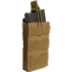 Rothco MOLLE Open Top Single Mag Pouch, Coyote Brown, 31001-CoyoteBrown