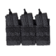 Rothco MOLLE Open Top Six Rifle Mag Pouch, Black, 41006-Black
