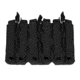 Rothco MOLLE Open Top Six Rifle Mag Pouch, Black, 41006-Black