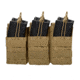 Rothco MOLLE Open Top Six Rifle Mag Pouch, Coyote Brown, 41007-CoyoteBrown